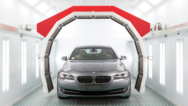 Full-Arch, Catalytic Curing Robot with BMW